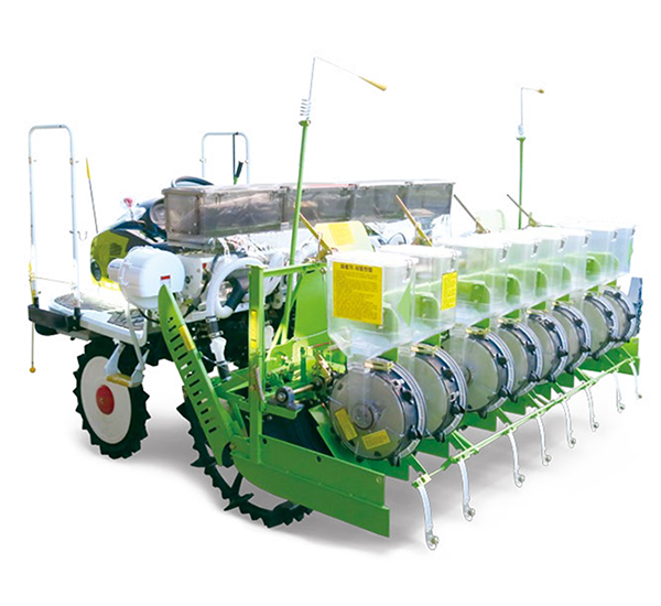 Rice paddy seeder image